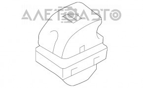 Управление стеклоподъемником передним правым Audi Q7 4L 10-15 auto