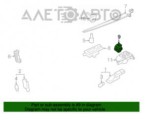 Управление стеклоподъемником задним правым Audi Q7 4L 10-15 auto