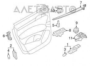 Controlul geamului electric din spate dreapta pentru Audi Q7 4L 10-15 auto