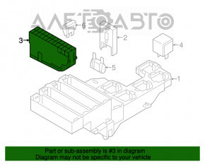 Blocul de siguranțe subtorpedou dreapta Audi Q5 8R 09-17