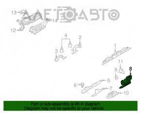 Blocare portbagaj Audi Q7 4L 10-15