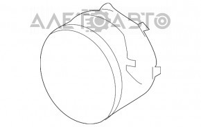 Farul de ceață dreapta pentru Ford Focus mk3 11-14 pre-restilizare, nou, neoriginal, VALEO.