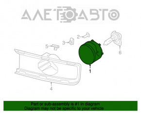 Противотуманная фара птф левая Ford C-max MK2 13-18