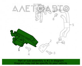 Radiator de ulei pentru cutia de viteze automată Audi Q5 80A 18-