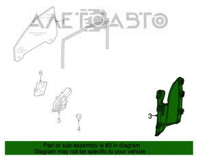 Geam electric cu motor fata dreapta Audi Q7 4L 10-15