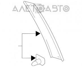 Capac usa laterala dreapta spate Audi Q7 4L 10-15 inainte