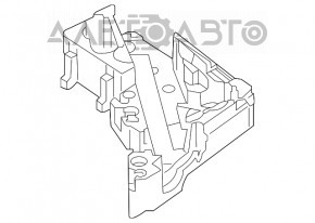 Пенопласт под домкрат Audi Q7 4L 10-15