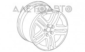 Диск колесный R20 Audi Q7 4L 10-15 9j et60