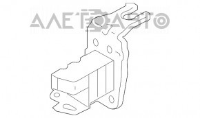 Grila amplificatorului de bara fata stanga Audi Q7 4L 10-15 nou neoriginal.