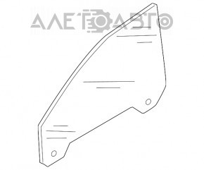 Geam portiera fata stanga Audi Q7 4L 10-15 nou original OEM