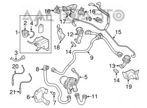 Sonda lambda dreapta prima Audi Q7 4L 10-15 3.0