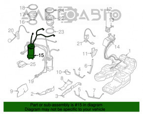 Pompă de combustibil pentru Audi Q7 4L 10-15