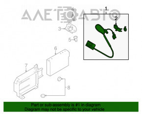 Camera de vizionare spate pentru Audi Q7 4L 10-15