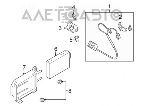 Camera de vizionare spate pentru Audi Q7 4L 10-15