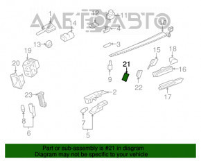 Butonul de deschidere a portbagajului Audi Q7 4L 10-15