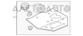 Protecție pentru bara de protecție spate Audi Q8 19- nou original OEM