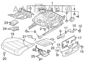 Modul de control al ocupantului VW Tiguan 18-