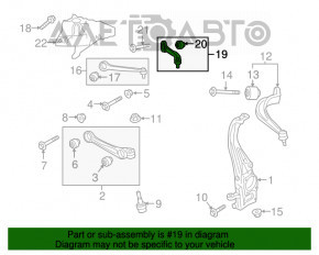 Maneta superioară față stânga spate Audi Q5 80A 18-