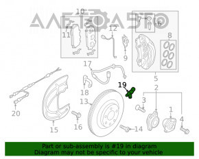 Senzor ABS dreapta fata Audi A5 F5 17-