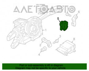 Senzor airbag usa dreapta Audi A5 F5 17-