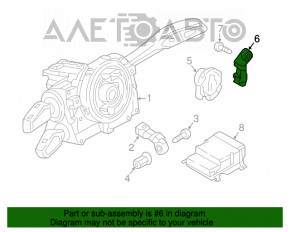 Senzor airbag spate stânga Audi Q7 16-