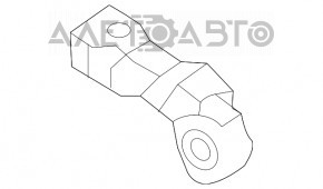 Senzație de aerbag frontal stânga Audi A4 B9 17- televizor nou OEM original