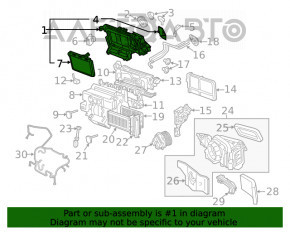 Испаритель Audi Q5 80A 18-24