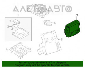 ANTENNA AMPLIFIER MODULE Audi Q5 80A 18-24