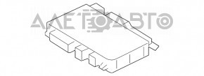 Modulul de control al memoriei scaunului Jeep Grand Cherokee 14-21