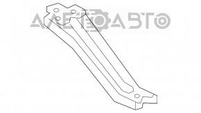 Capacul spate al barei spate dreapta pentru Acura MDX 17-20 restyled