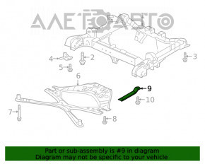 Suport spate stânga Honda Clarity 18-21 SUA