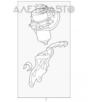 Pompa de vid GTZ Chrysler 200 15-17 2.4