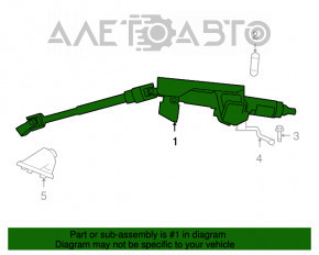 Coloana de direcție Dodge Journey 11-