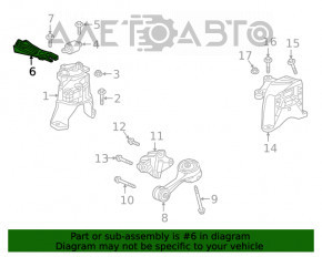 Suport motor dreapta pentru perna Honda Clarity 18-21 SUA