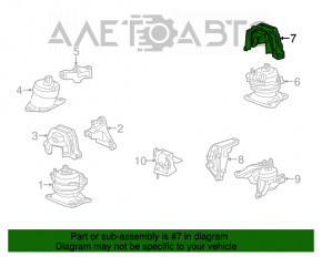 Capacul motorului din spate pentru Acura TLX 15- 3.5