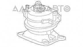 Подушка двигателя передняя Honda Accord 13-17 3.5