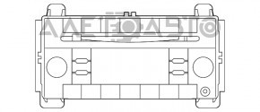 Radio-casetofon Dodge Durango 12-13 RES, RSC, RSP