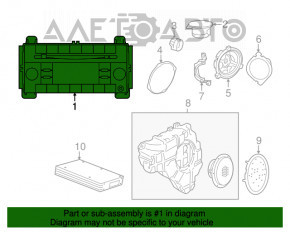 Radio-casetofon Dodge Durango 12-13 RES, RSC, RSP