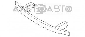 Amplificatorul de bara fata pentru BMW 5 F10 11-16, nou, neoriginal