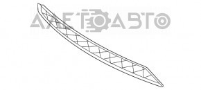 Grila bara de protectie fata inferioara BMW X5 E70 11-13 restilizat nou neoriginal.