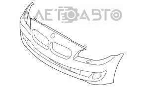 Bara față goală BMW 5 F10 11-13 fără senzori de parcare și cameră