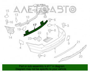 Amplificatorul pentru bara spate BMW 335i e92 07-13