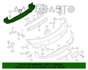 Amplificatorul pentru bara spate Mini Cooper Countryman R60 10-16