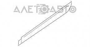 Capac usa spate dreapta inferioara BMW X3 F25 11-17, structura, zgarietura.