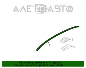 Capota acoperișului stânga BMW 5 F10 11-16