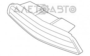 Решетка радиатора grill Mini Cooper Countryman R60 10-16 черн накладки