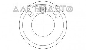 Эмблема BMW переднего бампера BMW 5 F10 11-16