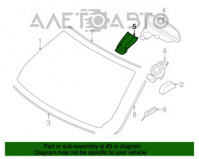 Husa oglinzii interioare pentru BMW 3 F30 12-18