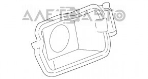 Corpul capacului rezervorului de combustibil BMW X3 F25 11-17