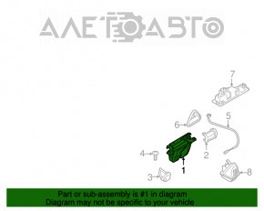 Blocare capac portbagaj BMW 5 F10 11-16